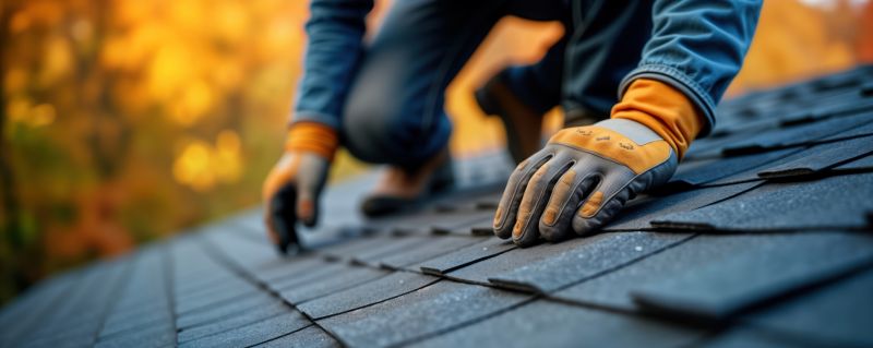 Asphalt Shingles Installation detail