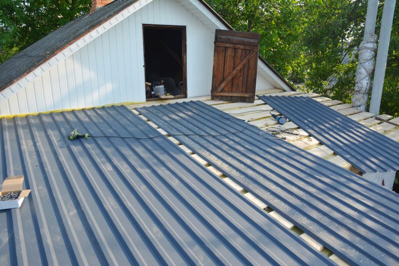 Metal Roof Installation detail